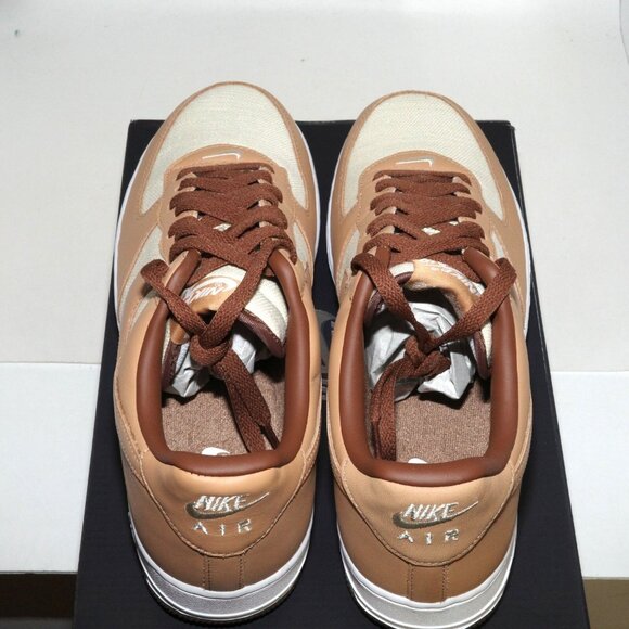 2021 Nike Air Force 1 Low QS Acorn DJ6395-100 Mens US 11 DS Brand New - Picture 7 of 8